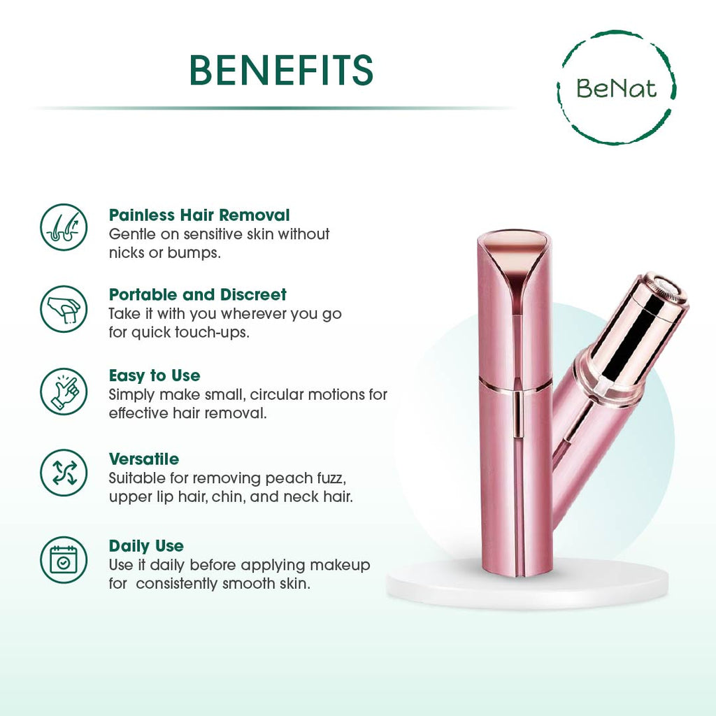 The Painless Facial Hair Remover