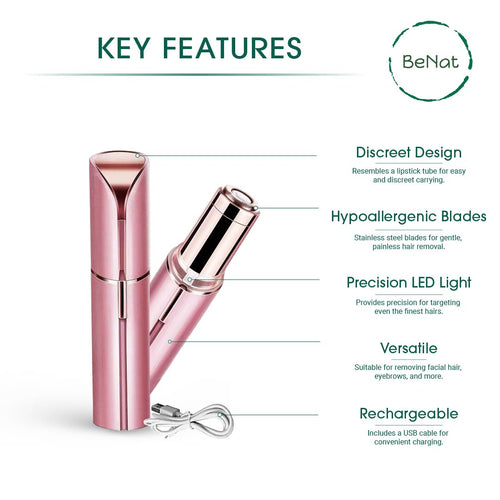The Painless Facial Hair Remover