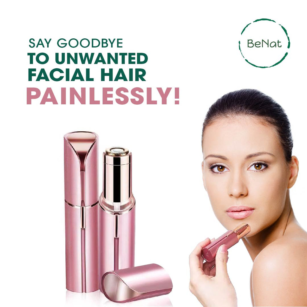 The Painless Facial Hair Remover